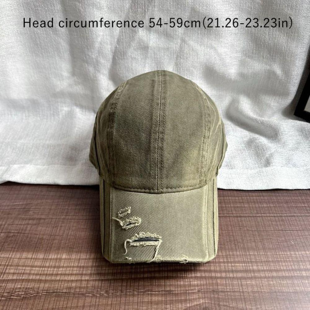 Cotton Distressed Cap Vintage Baseball Cap New Design Unisex Hat
