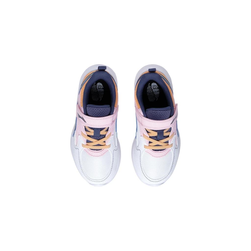 LiNing Lingyue 3.0 Durable Breathable Sports Casual Shoes Kids Sneakers White Blue YKNT022-2