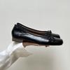 Modische Damen-Ballerinas mit Schmetterlingsknoten, eckiger Zehenpartie, flach, zum Hineinschlüpfen