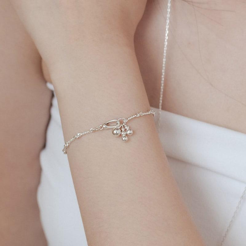 NUDOOR Twist Chain Tassel Bracelet