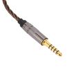 Gold Plated Plug 4.4mm To 2.5mm Balanced Cable for Phones Headphones Speakers Sound Enhancement