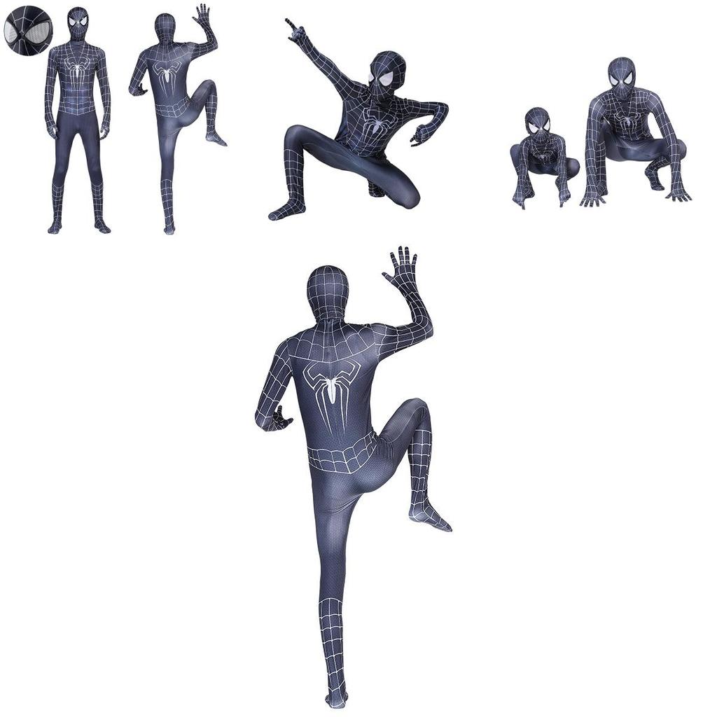 Sieh aus wie ein Superheld mit dem erstaunlichen Spiderman Cosplay Kostüm für Erwachsene Kinder