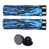 2Pcs Mountain Bike Handlebar Grips EVA Foldable Shock Absorption Anti Slip Bike Handle Bar Grips