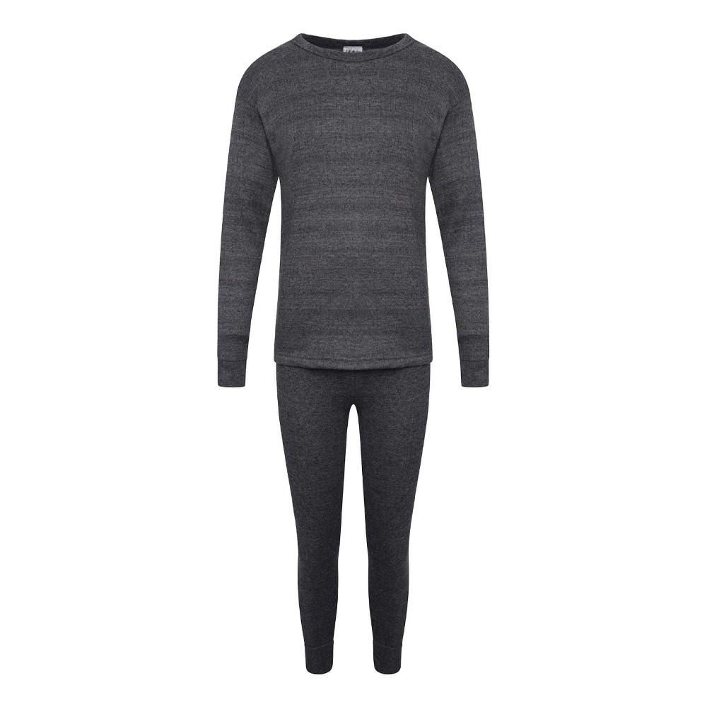 K Collection Childrens/Kids Long-Sleeved Thermal Base Layers Set