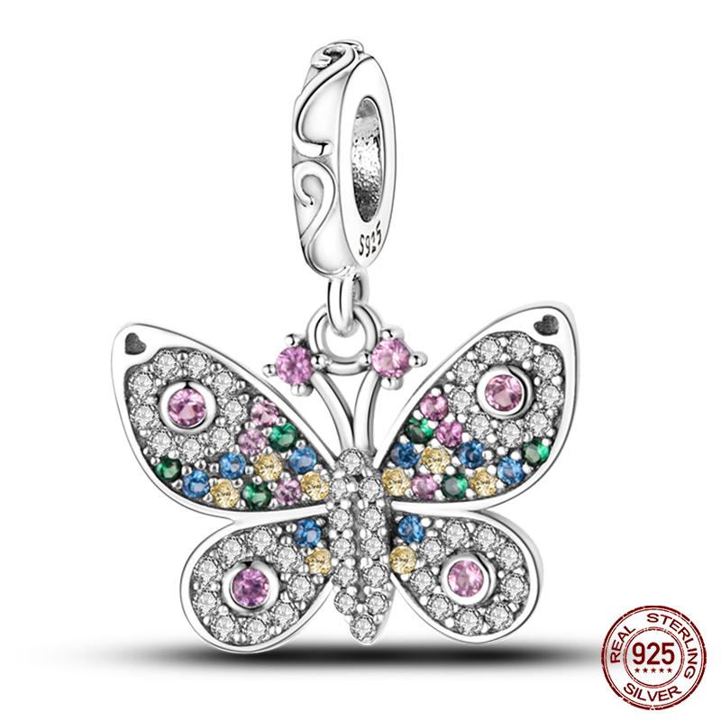 Copper Glowing Fireflies Bee Charms Beads Fit Original Bracelet For Women Fine Diy Travel Jewelry Making