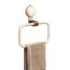 Hanging Towel Rack Suction Cup Design Strong Load-bearing Simple Installation Bathroom Wall Mount Hand Towel Holder