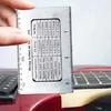 1PC String Action Gauge Stainless Steel Guitar Repair Tool Durable String Ruler  For Luthiers