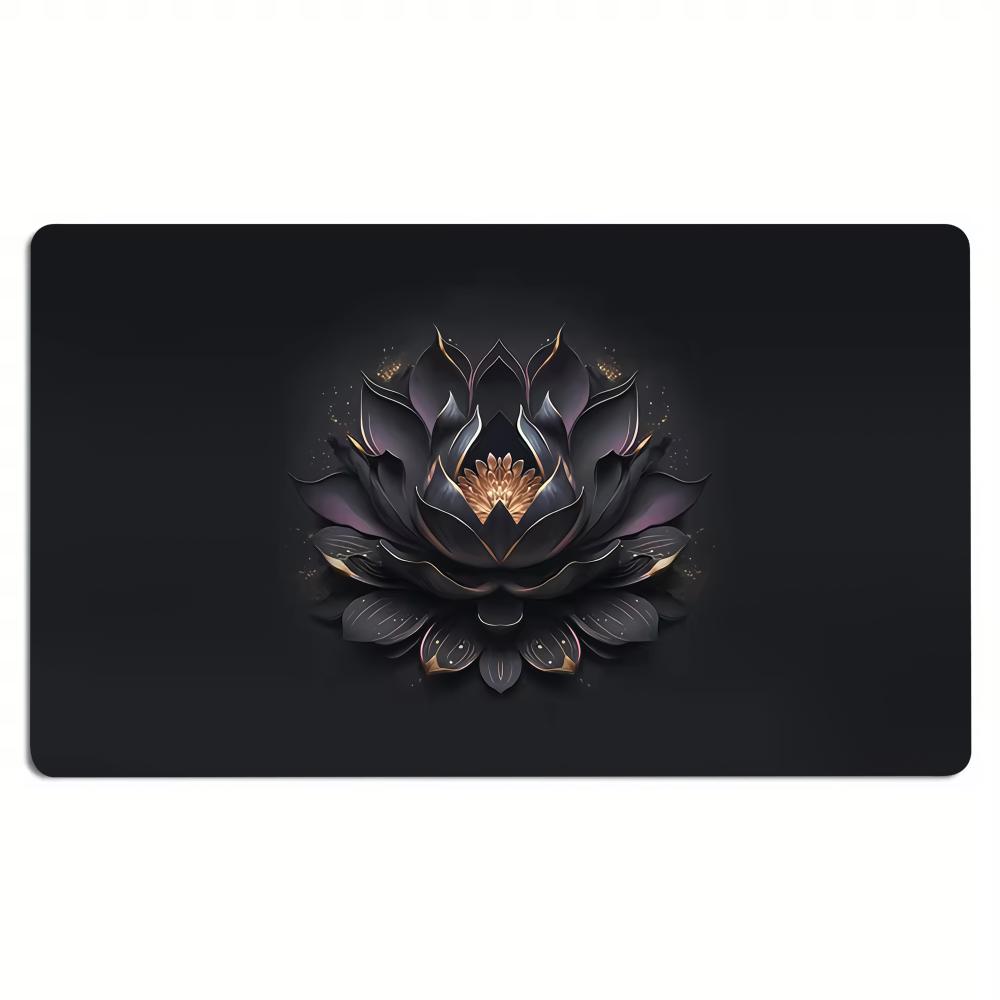 Enchanted Woodland Magic Elk Decor Desk Pad Waterproof Fantasy Art Keyboard Mousepad