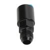 EFI Adapter AN Male Quick Disconnect Black Anodized 6061‑T6 Aluminum Alloy Push On Fitting
