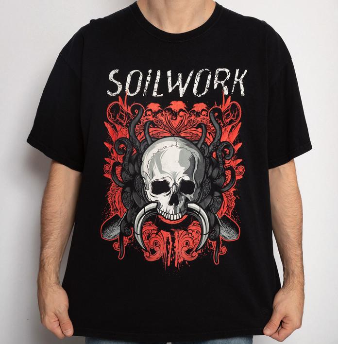 Vtg Soilwork Band Short Sleeve Cotton Black All Size Unisex Shirt KN142 Unisex T-Shirt XXXXL