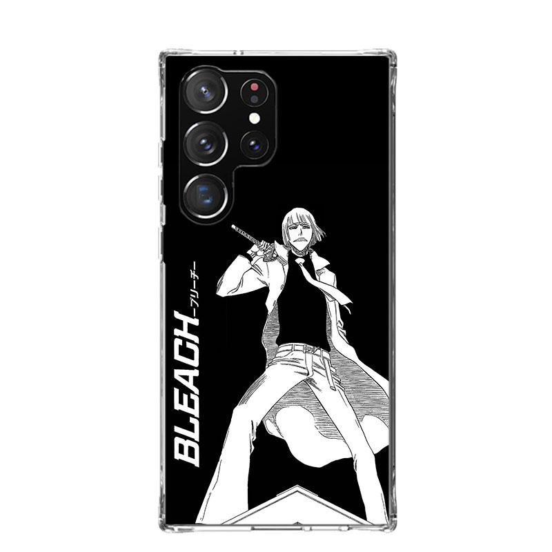 Bleach Shinji Hirako Phone Case For Samsung Galaxy S26 Ultra S23 S24 S25 Edge S20 FE S21 S22 Plus Soft Print Shell Cover Fundas