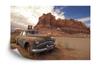 Photomural Old Car In The Desert Washable Fleece 416x254