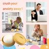 Kids  Childrens Colorful Steamed Bun Squishy Toy Slow Rising Stress Relief Squeeze Ball Reusable Dough Ball Gift Present for Adults