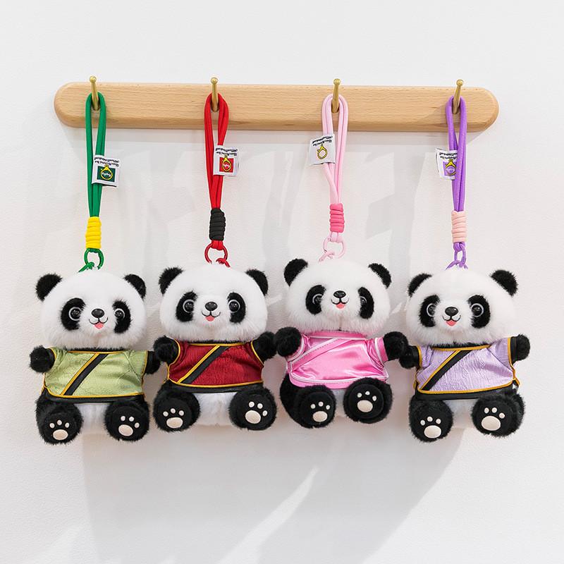 Panda Plush Toy Chinese Style Stuffed Animal Gift For Children