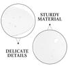 Round Fish Tank Lid Transparent Acrylic Top Cover 22cm/8.65in Fish Bowl Lid Clear Escape-proof Anti-Jumping Fish Bowl Cover