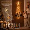Bethlehem Star Nativity Glowing Wall Decor Lighted Faith Themed Xmas Hanging Ornament for Entryway Holiday Decor