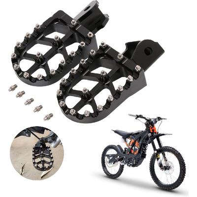Pieds de Moto Tout-Terrain CHANGCHENG Repose-Pieds Moto Pédales Repose-Pieds CNC pour Sur Ron Light Bee S/X Segway X260 X160 Talaria Sting MX3 MX4 Talaria XXX