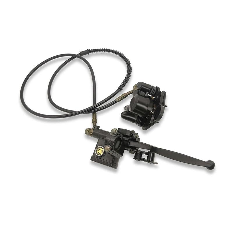 A16P-Left Hydraulic Brake Master Caliper Rear Hand Hydraulic Disc Brake Assembly For Dirt Bikes ATV Quad 110Cc 125Cc 140Cc