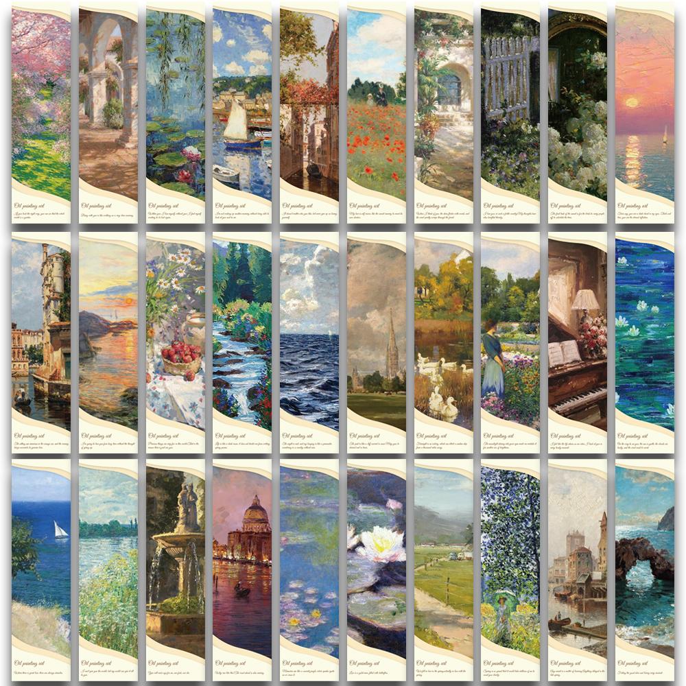 

30 шт. Закладки для масляной живописи Харадзюку Багаж Креативный Мультяшный Скейтборд Ноутбук Канцелярские товары Подарок Граффити Эстетика Прочные