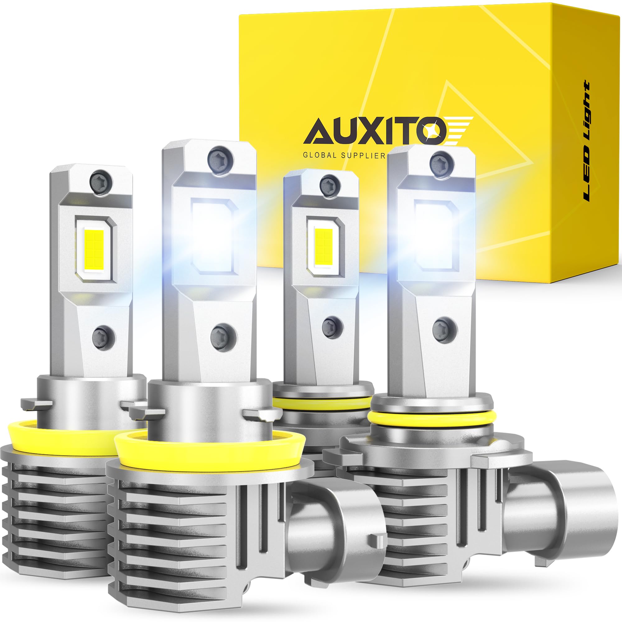 

AUXITO H11 H8 H9 H16 LED Headlight, H3/9005 LED Headlight, Fog Lamp, For Cars,
