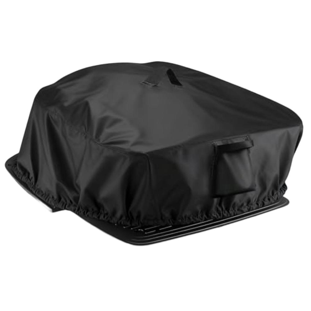 Robotic Lawnmower Cover with Waterproof Fabric and Windproof Elastic Drawstring To Shield Against Harsh Weather Conditions