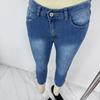 Women High Waist Elastic Stretch Skinny Jeans Retro Vintage Denim Pants for Casual Daily Wear Fashion Women Clothing