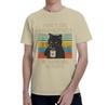 I Hate Morning People and Mornings and People Coffee Cat T-Shirt Graphic T Shirts for Men Women Teens Casual Cotton Daily