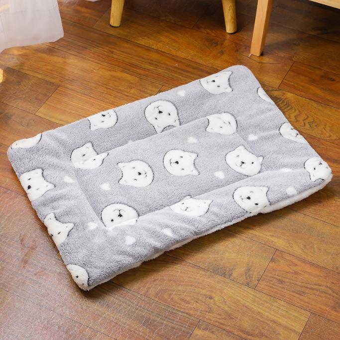 Thickened Pet Sleeping Pad for Cats & Dogs: Warm Universal Blanket Mat for Fall & Winter