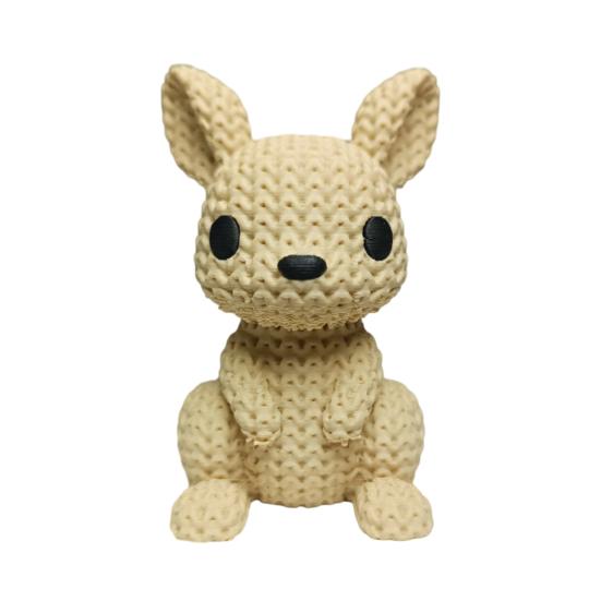 Cartoon Animal Ornament, Rabbit Fox Bear Shape Desk Ornament, Mini Size Desktop Decoration for Home Office