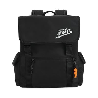 Large Capacity Fabric Backpack Unisex Backpack Black T13U332101F-BK