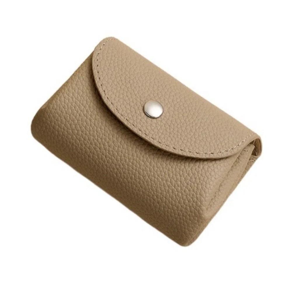 Portable Women's Wallet PU Leather Small Card Bag Unique Women’s Coin Purse  Unisex