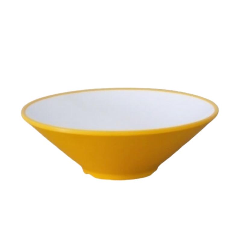 Ti Shijiao Cream Style Two-Tone Melamine Dining Ware