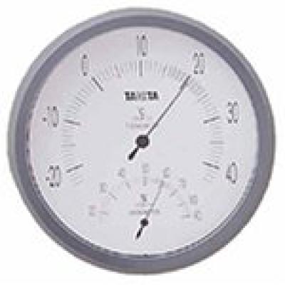 TANITA Analog Hanging Hook Hole N Gray Thermo-Hygrometer Type/With TT-492-GY