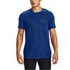 Under Armour Training Slim Fit Crew Neck Short Sleeve T-Shirt Men Tops Blue 1351450-400