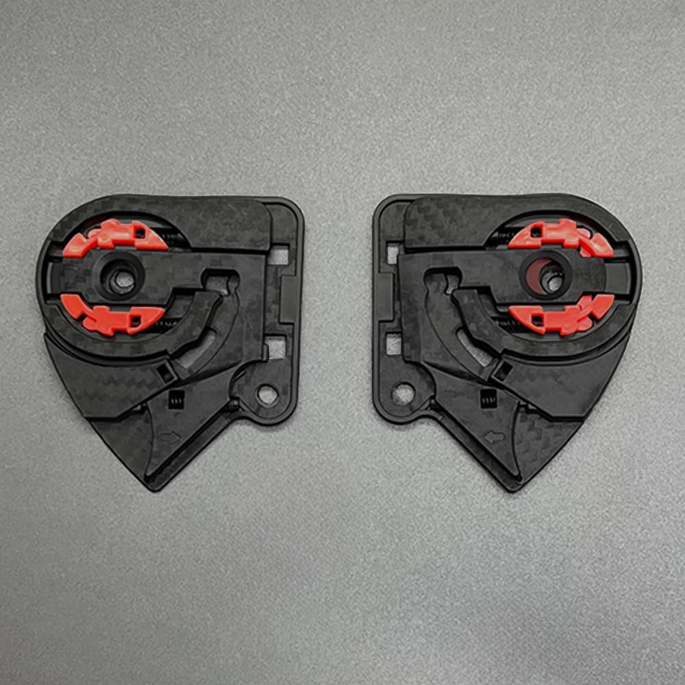 Helmet Visor Base for FF801.Motorcycle Helmet Shield Visor Gear Base Plate Pivot Kit Compatible with Citation,Sedici Strada 2,Sedici Strada 3,FT2