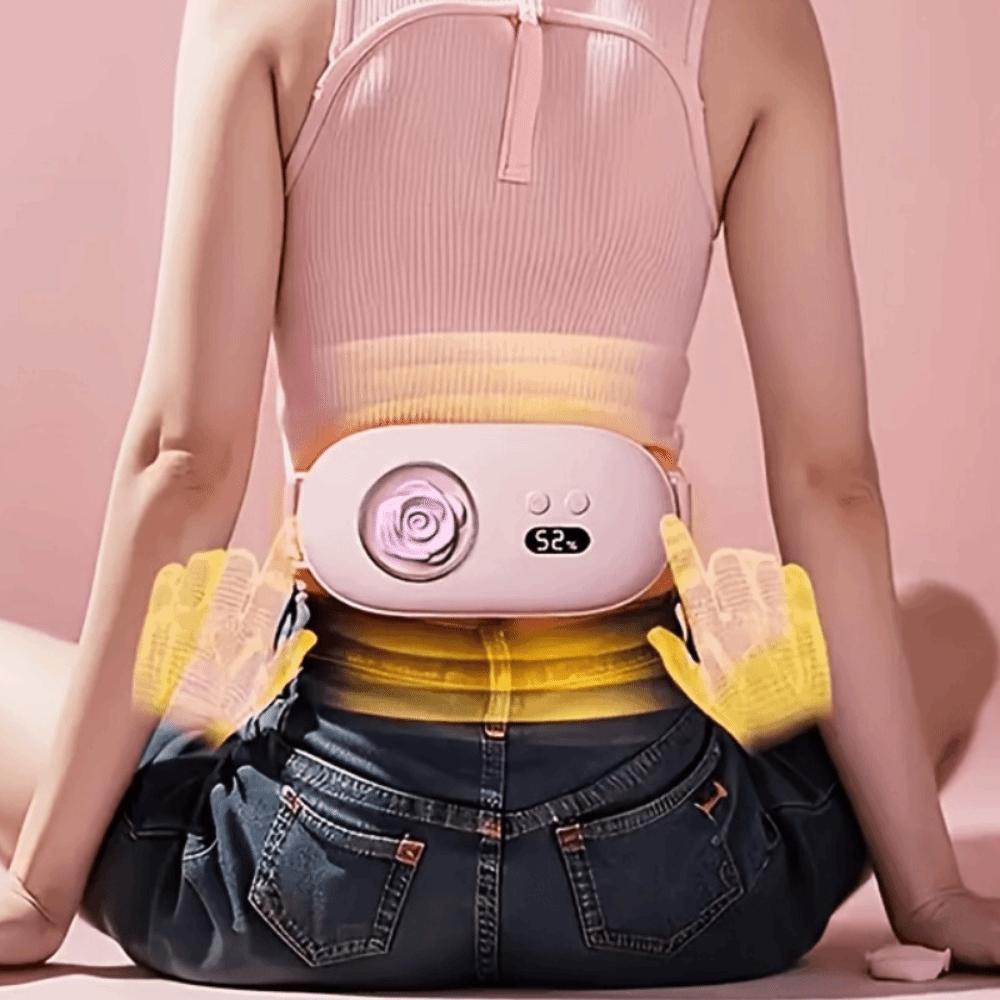 Warmth Abdomen Waist Heating Massage Pad for 5V1800mAh for Cramps Period Relieve