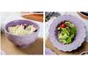 Nordic Style Purple Ceramic Tableware Set: Retro French Bowls, Plates & Dishes - Perfect Housewarming Gift