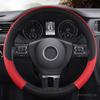 PU kůže D/O tvar 38CM Auto Potah volantu Protiskluzový pro VW Golf 7 Polo Bora Passat Touran CC T6 T5 T4 Auto příslušenství