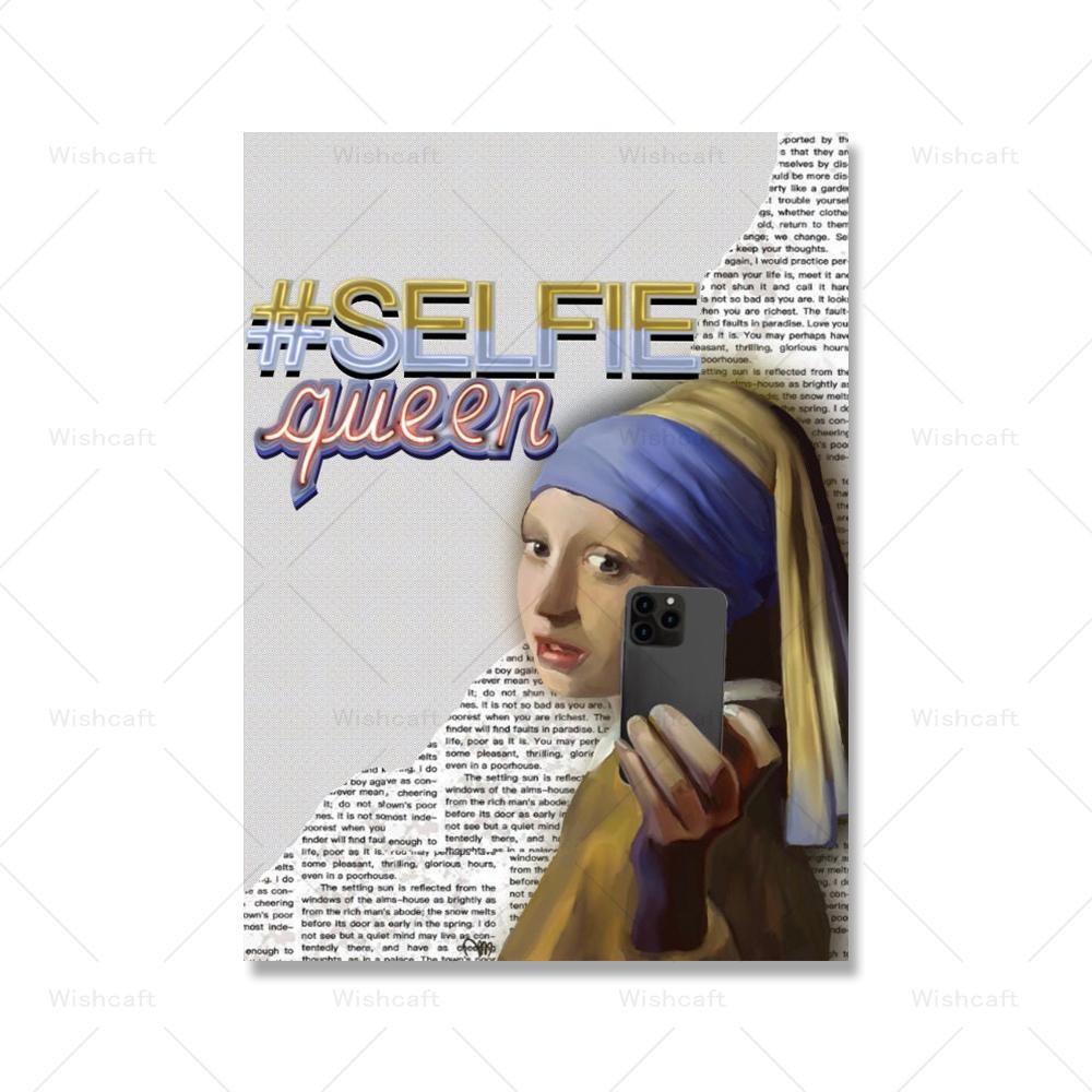 Colorful Gallery Exhibition Poster Maximalist Decor Wall Art Modern Print Set Magazine Cover Creativity Canvas Painitng Picture
