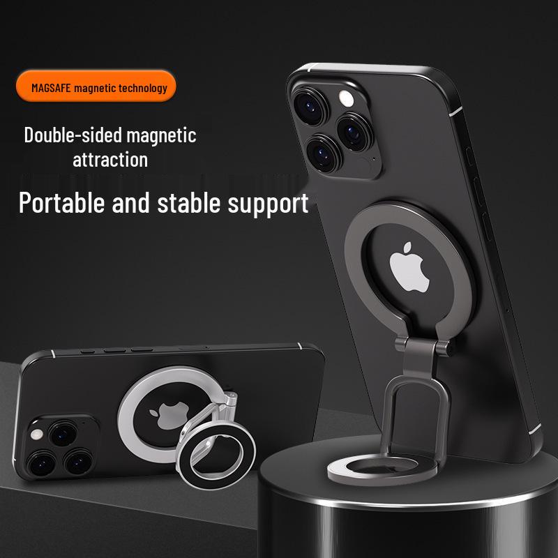 Doppelseitiger magnetischer Handy-Ständer & Ringhalter