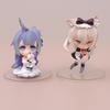 Figuras Coleccionables de PVC de Unicornio y Harman de Azur Lane para Fans de Anime