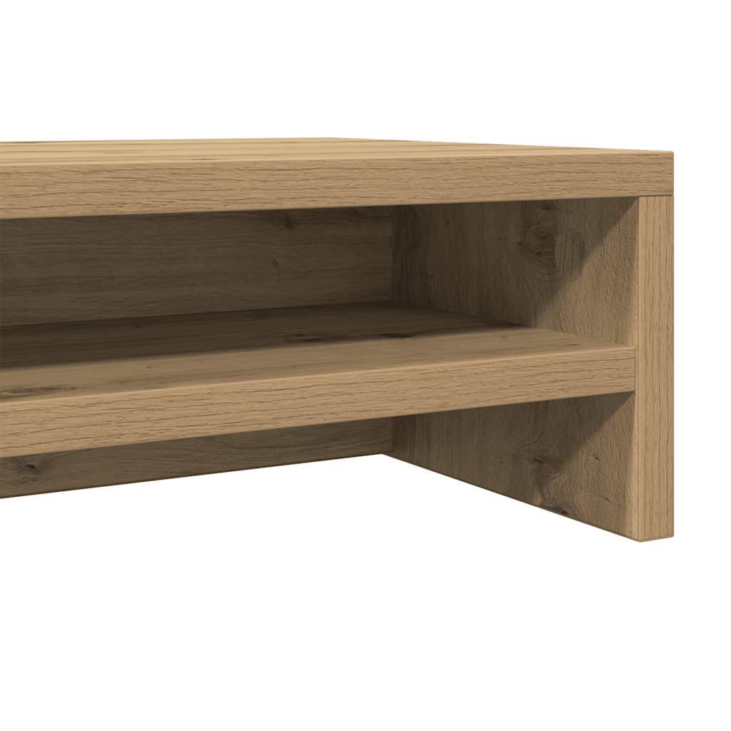 Vidaxl Podstawka Pod Monitor, Dąb Artisan, 100X24X13 Cm