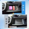 Coleya Center Console Box Cover for Suzuki Swift Sport ZC33S Rear Seat Cup Console Storage Center Console Set of Silicone Easy Small Item Car