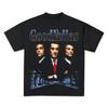 Goodfellas Retro Boxy Garment-Dyed Basketball Tee Streetwear Y2K Unisex T-Shirt