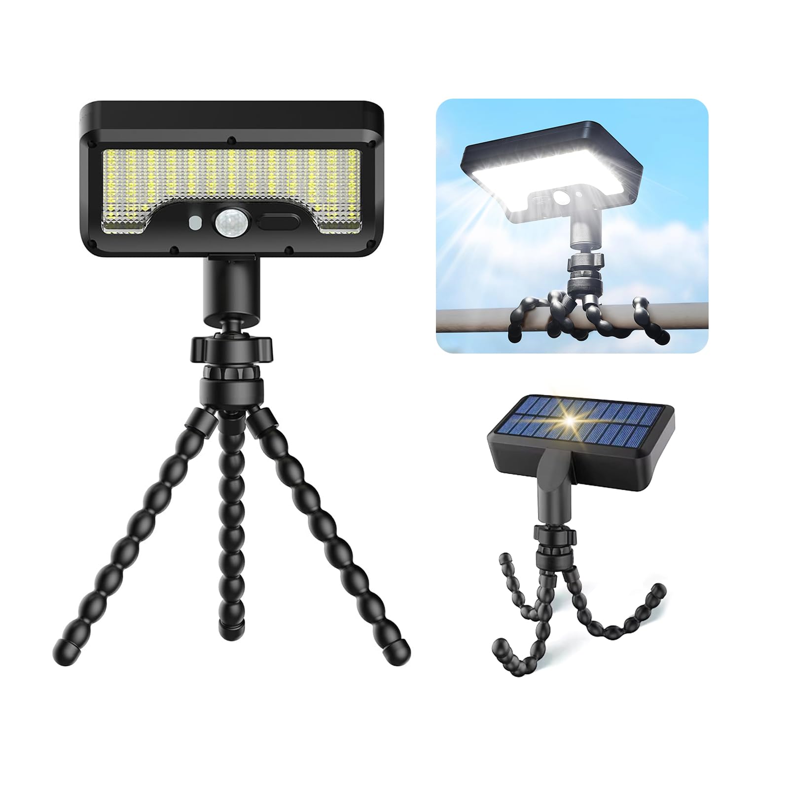 На штативе, 600 люмен, 2200 мАч