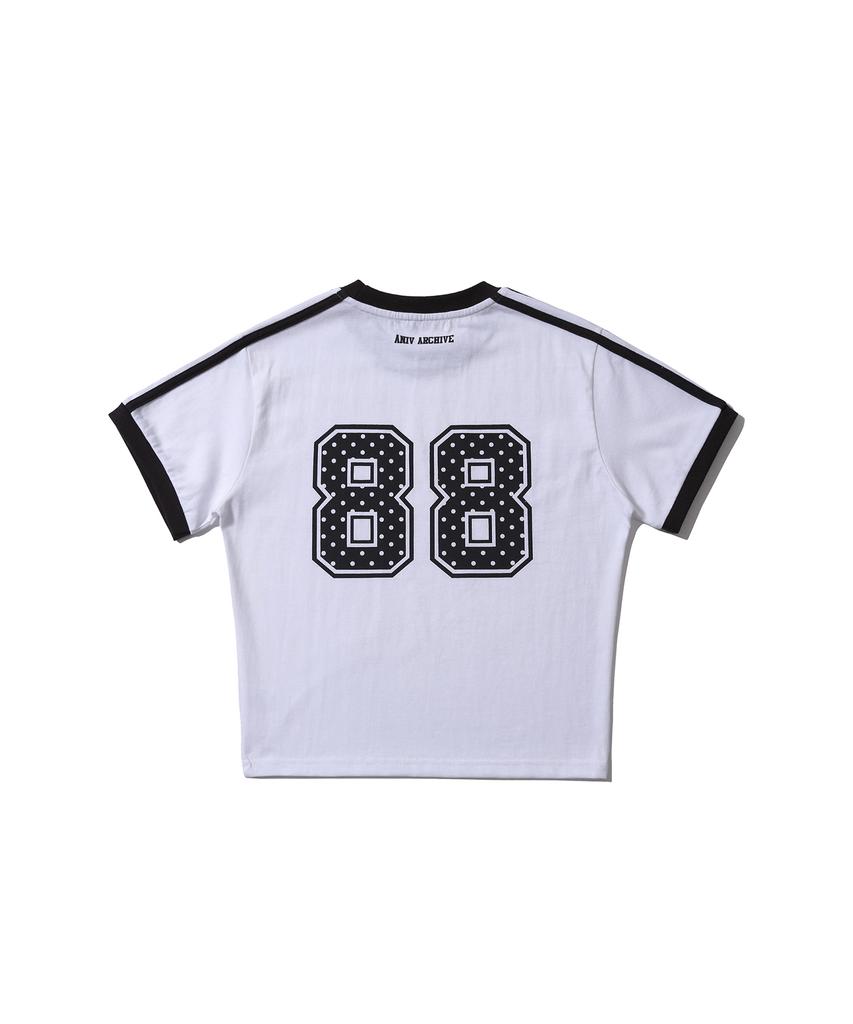 Eonibeu Dot 88 Football T-Shirt White