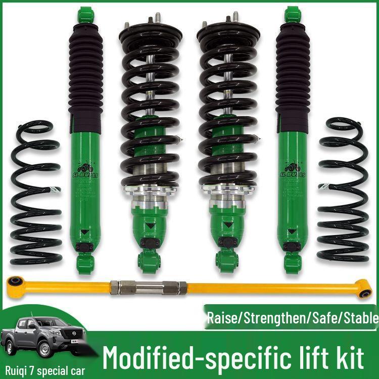 Adjustable Shock Absorber & Reinforced Upper Control Arm for Ruichi 7 Pickup, 2-Inch Lift Kit