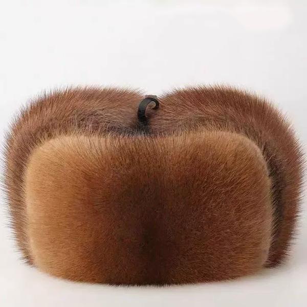 WTEMPO Men's Women's Outdoor Soft Faux Fur Ear Protection Hats for Hiking Skiing Walking Autumn Winter Windproof Cold-proof Warm Plush Bomber Hats