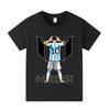 El Mundo Messi Argentina World Champion Tshirt Retro Football Legend Unisex Fan Graphic Cotton Tee