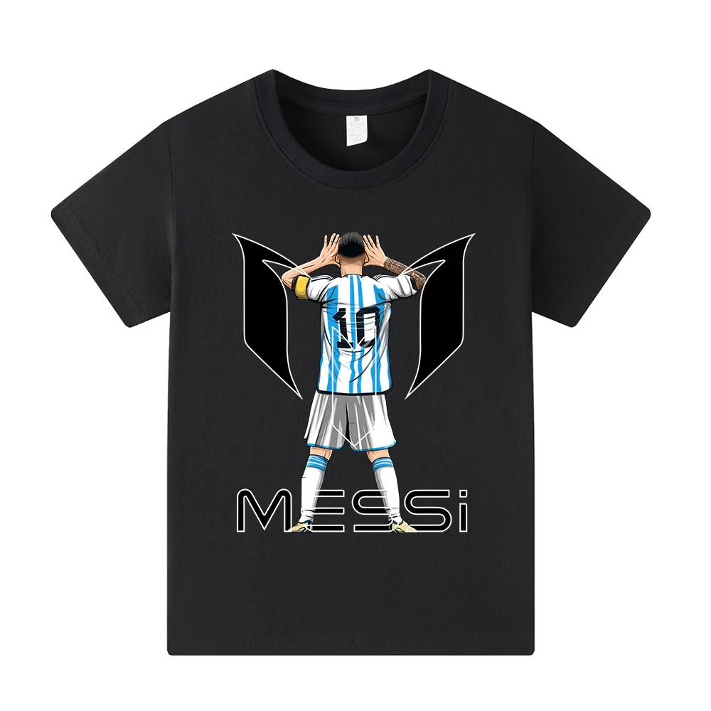 El Mundo Messi Argentina World Champion Tshirt Retro Football Legend Unisex Fan Graphic Cotton Tee